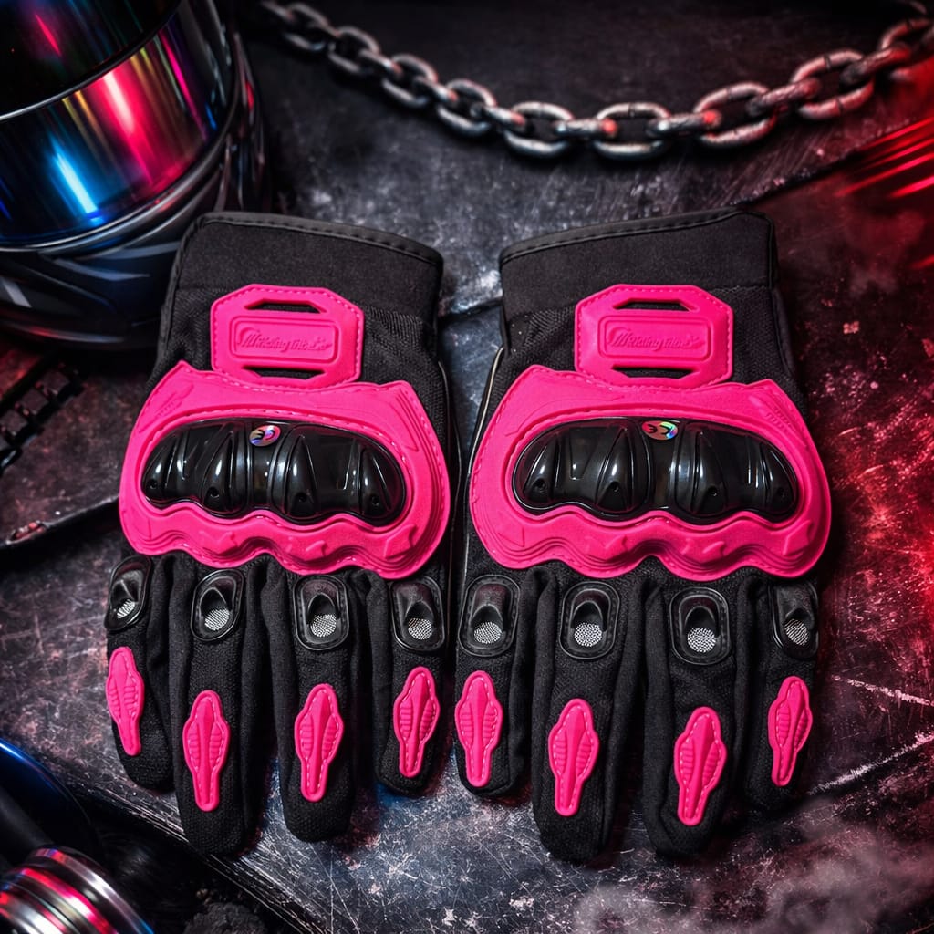 Guantes Deportivos fucsia L